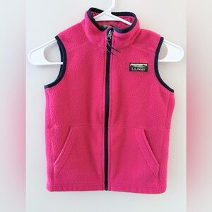 Vintage L.L. Bean Kids Fleece Vest